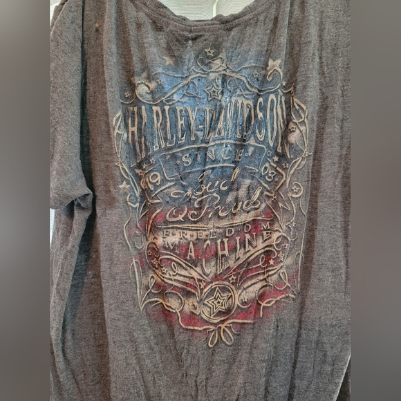 Gently used Harley Davidson t-shirt - Picture 3 of 4